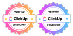 ClickUp Verified Consultant & Power User